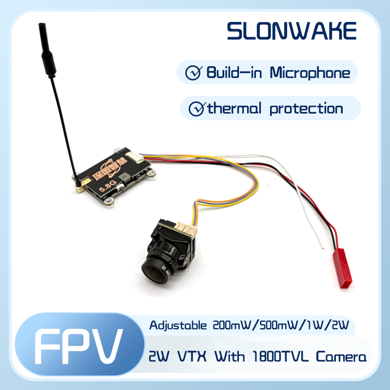 Fpv Drone Frame - Nadajnik SLONWAKE 5.8G 56CH 2W VTX
