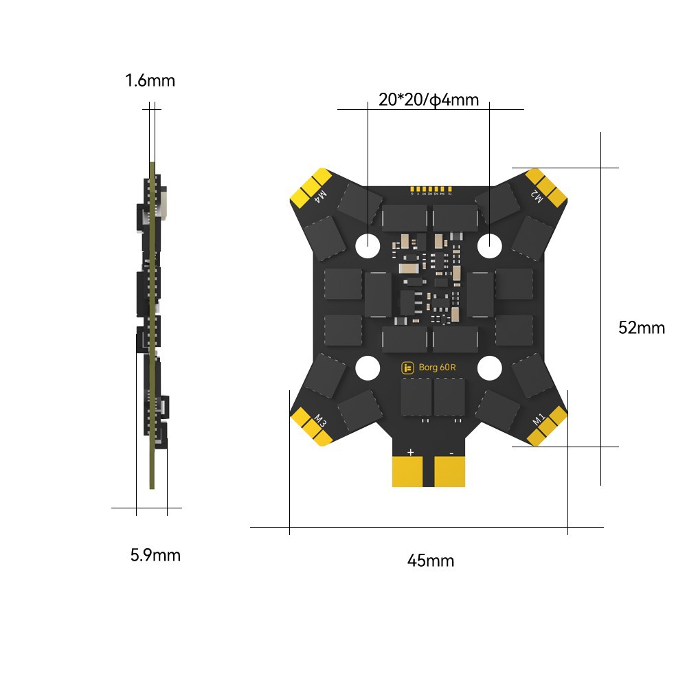 iFlight Borg Mini H7 (ICM42688 – Fpv Drone Esc recenzja i cena
