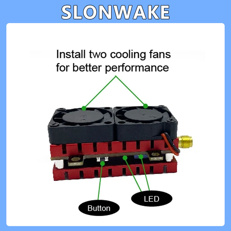 SLONWAKE 5.8G 48CH 4.2W VTX Re – Fpv Drone Receiver recenzja i cena
