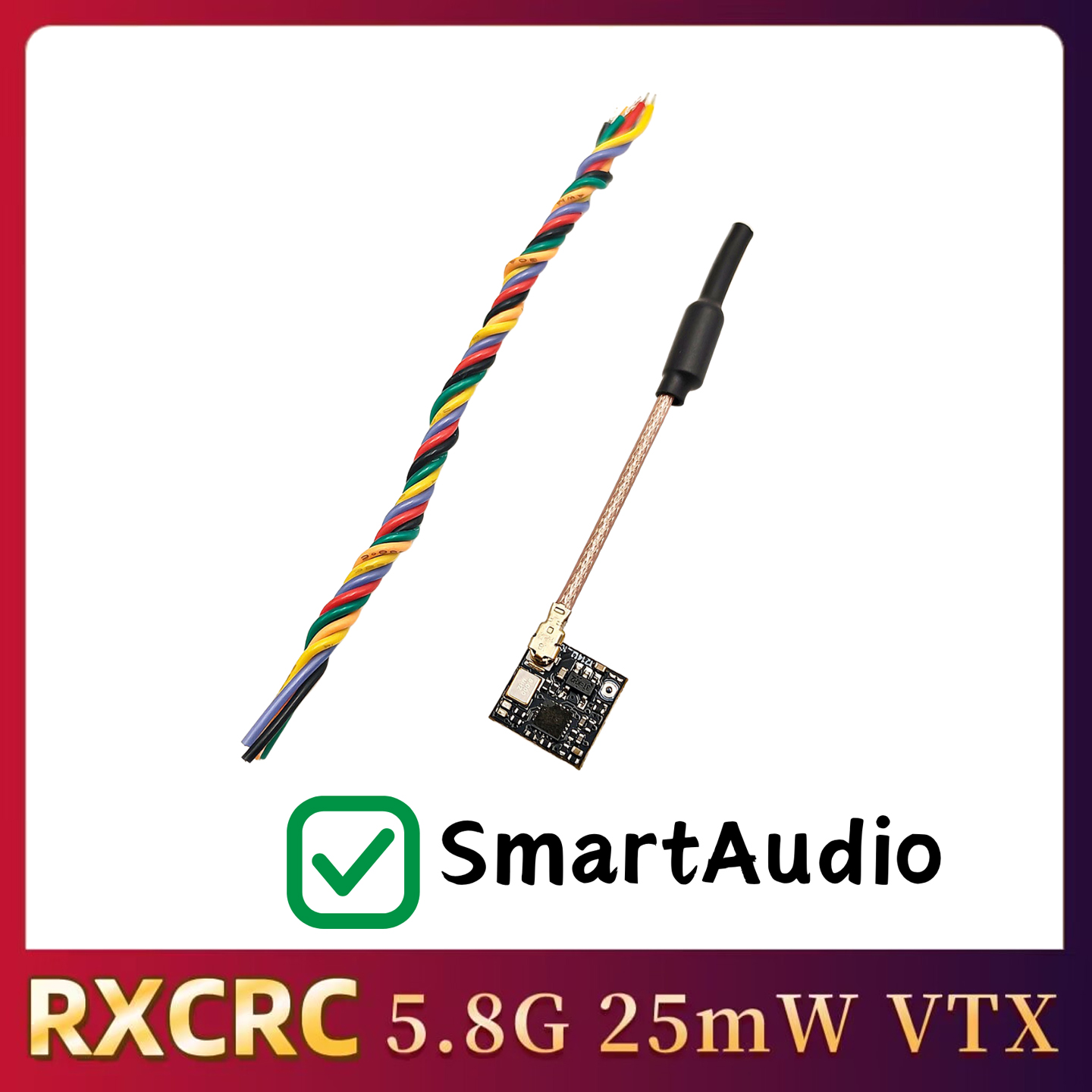 RXCRC 5.8GHz 48CH FPV 25mW Ana – Fpv Drone Frame recenzja i cena